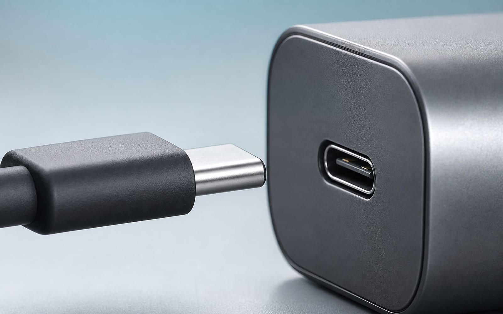 USB-Cコネクターの接写